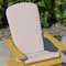 Flash Furniture 2PK Cream High Back Adirondack Chair Cushions JJ-CSN14501-CREAM-2-GG - alternate 5